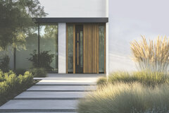 Inotherm alu bejárati ajtó