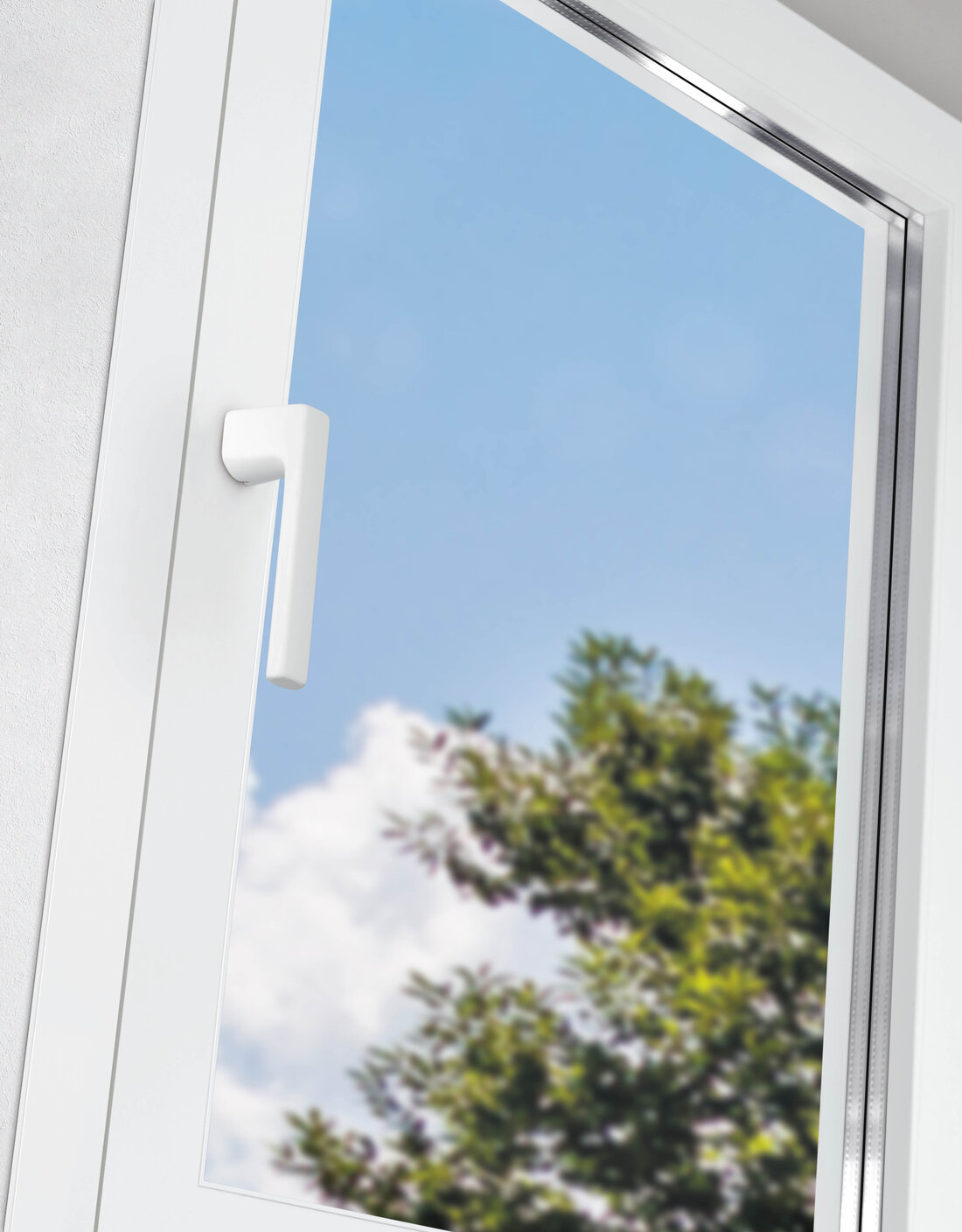 0769LRL Austin ablakkilincs F9016M matt fehér színben