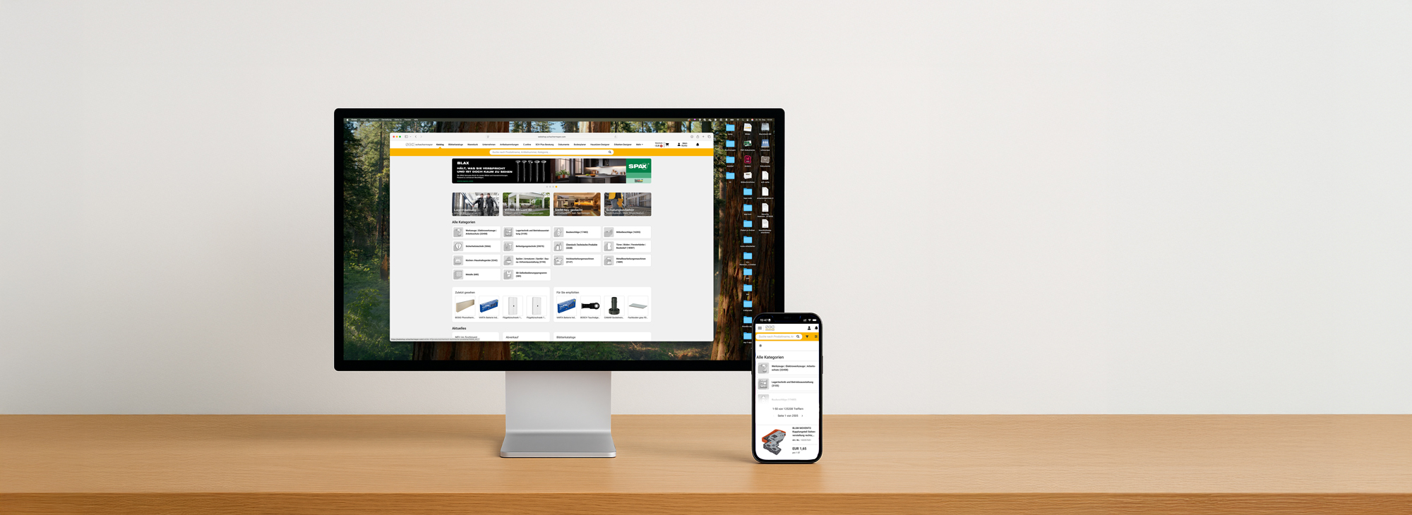 Az Onlineshop  mobil webalkalmazással éjjel-nappal elérhető ügyfeleink számára.